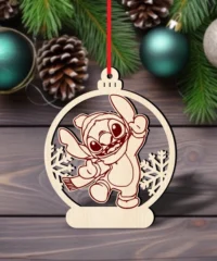 Stitch Disney Christmas Ball