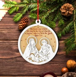 Nativity Christmas Ornament
