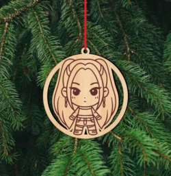 Mira K-Pop Demon Hunters Christmas Ornament