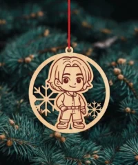 Romance K-Pop Demon Hunters Christmas Ornament