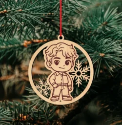 Jinu K-Pop Demon Hunters Christmas Ornament